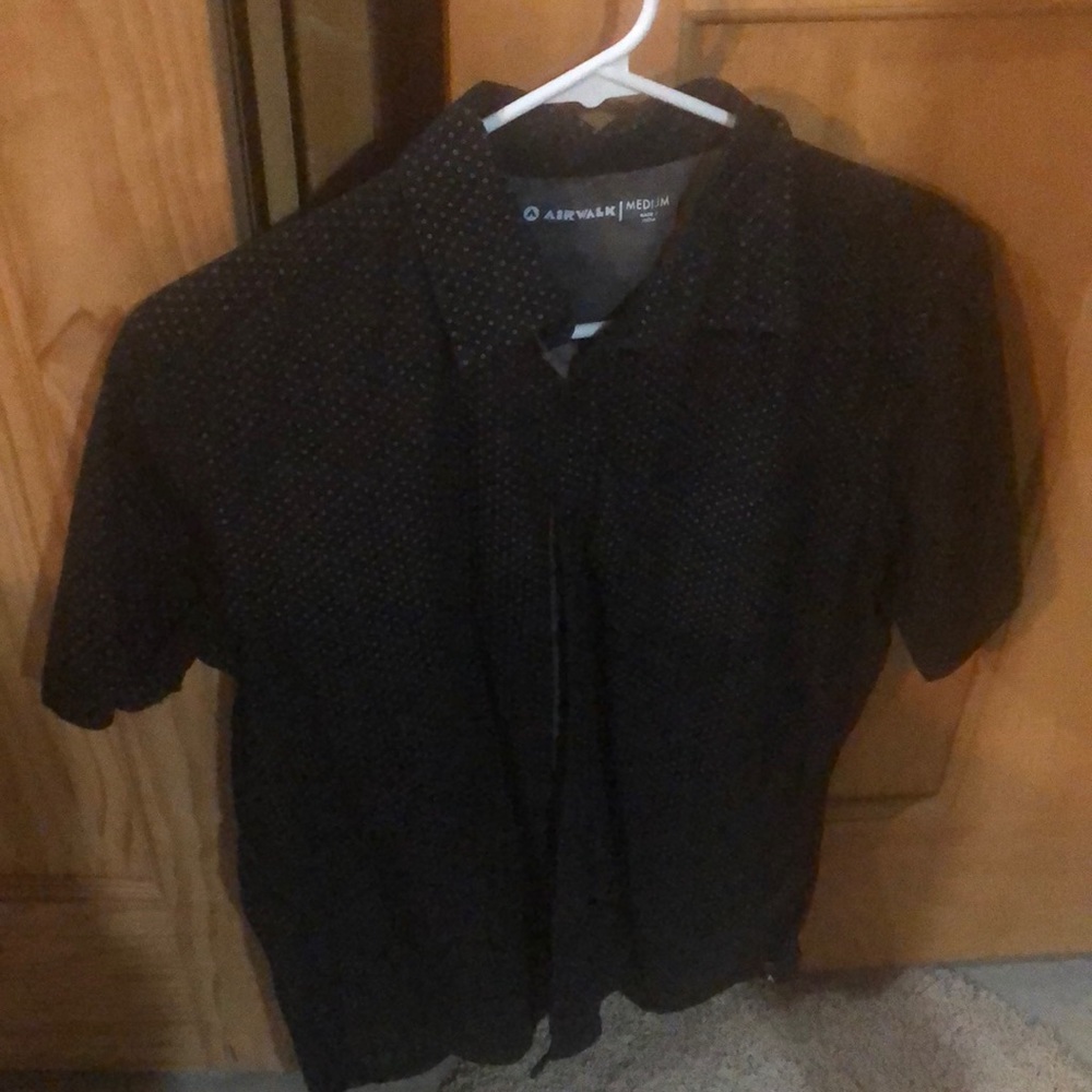 Short sleeve button up shirt